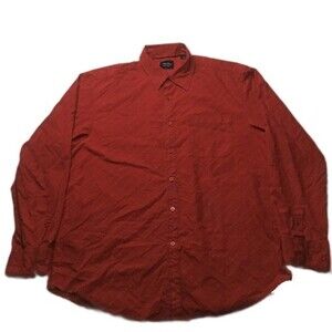 Tommy Bahama Men’s Indigo Palms Song Sleeve Button Up Casual Shirt Red Size XL
